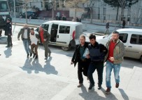 ÇELİK YELEK - Otogardaki 'Kan Davası' Cinayetinin Zanlıları Adliyeye Çıkarıldı