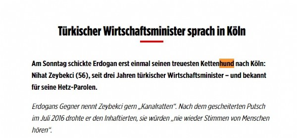 Bakan Zeybekci'den Bild'e dava