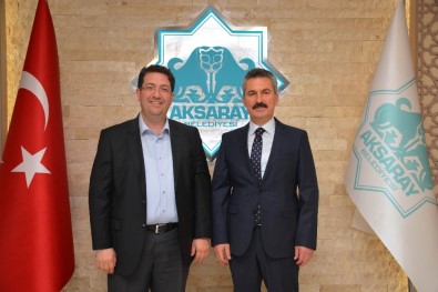 Aksaray'ın Yeni Emniyet Müdürü Karabağ'dan Başkan Yazgı'ya Ziyaret