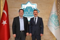 KARABAĞ - Aksaray'ın Yeni Emniyet Müdürü Karabağ'dan Başkan Yazgı'ya Ziyaret