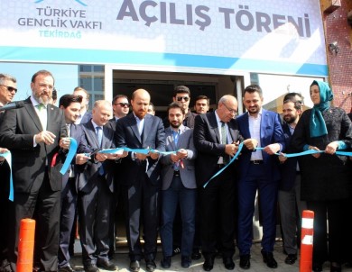 Bilal Erdoğan TÜGVA Tekirdağ Temsilciliğinin Açılışını Yaptı