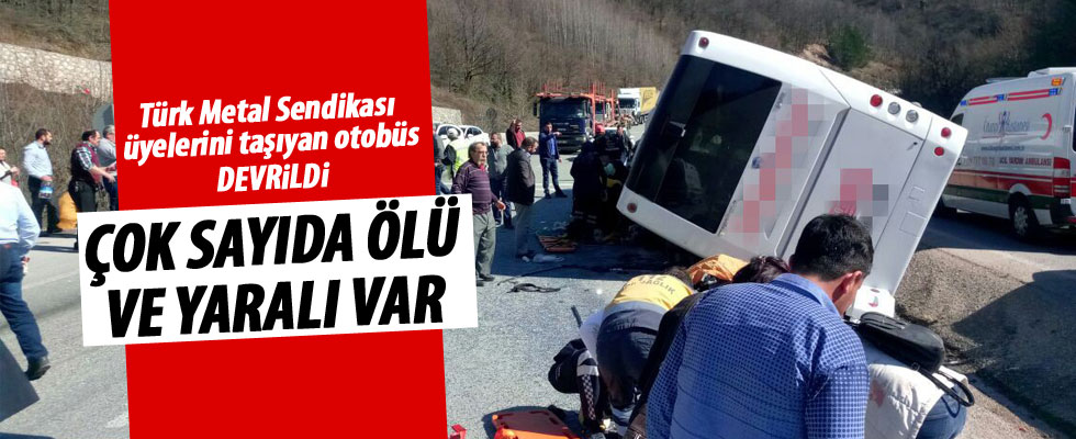 Bursa İnegöl'de korkunç kaza