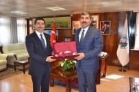 FEYAT ASYA - Defterdar Yumuşak'tan Başkan Asya'ya Ziyaret