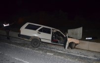 Kula'da Trafik Kazası Açıklaması 1 Ölü, 4 Yaralı