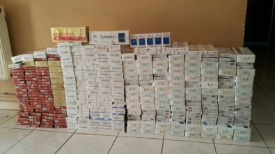 Mardin'de 2 Bin 340 Paket Kaçak Sigara Ele Geçirildi