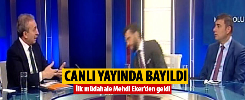 TRT Haber canlı yayınında baygınlık geçirdi!