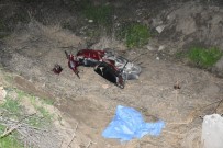 MOTOSİKLET KAZASI - Akhisar'da Trafik Kazası Açıklaması 1 Ölü