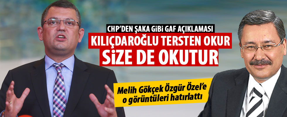 CHP'den şaka gibi 'Kılıçdaroğlu gafı' açıklaması