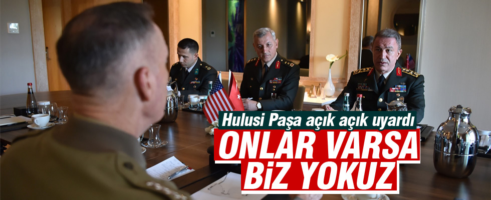 Hulusi Akar'dan Genelkurmay başkanlarına uyarı