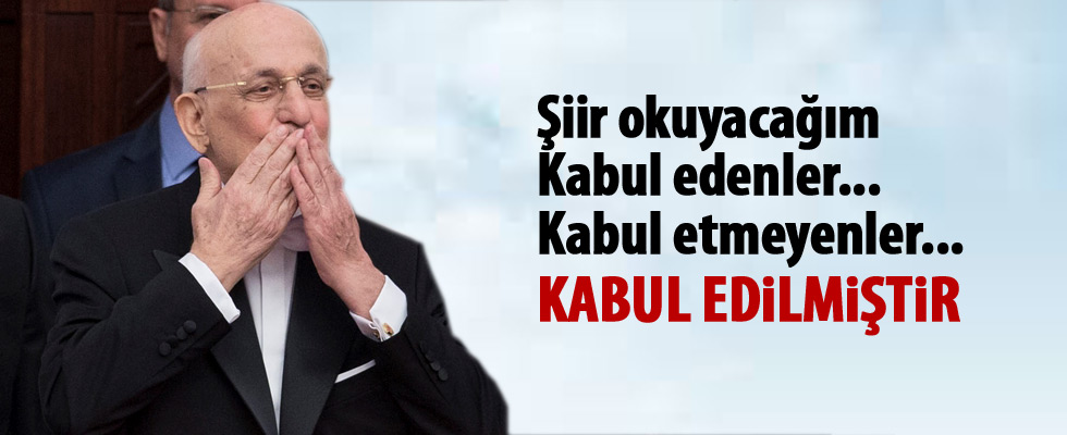 İsmail Kahraman Meclis'te