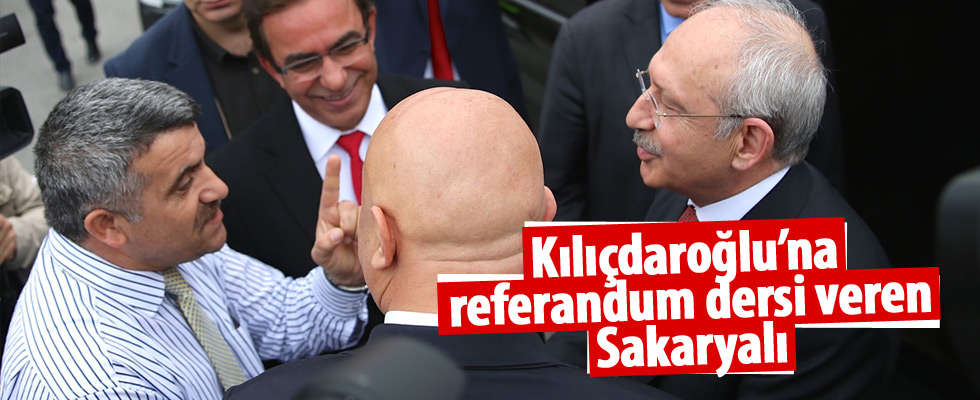 Kılıçdaroğlu'na referandum dersi