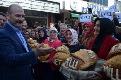 Soylu'ya Ekmek Süprizi