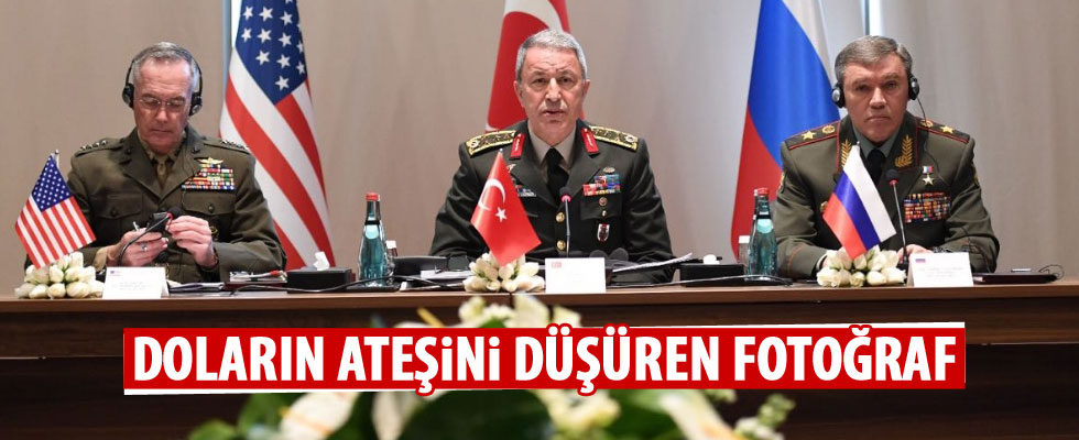 Üç genelkurmay başkanının buluşması doları geriletti