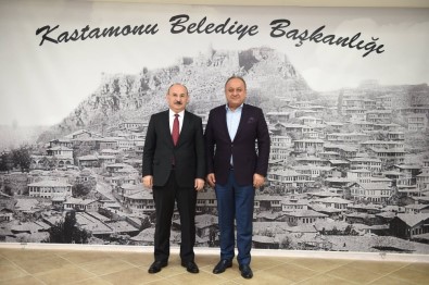 Vali Karadeniz, Başkan Babaş'ı Ziyaret Etti