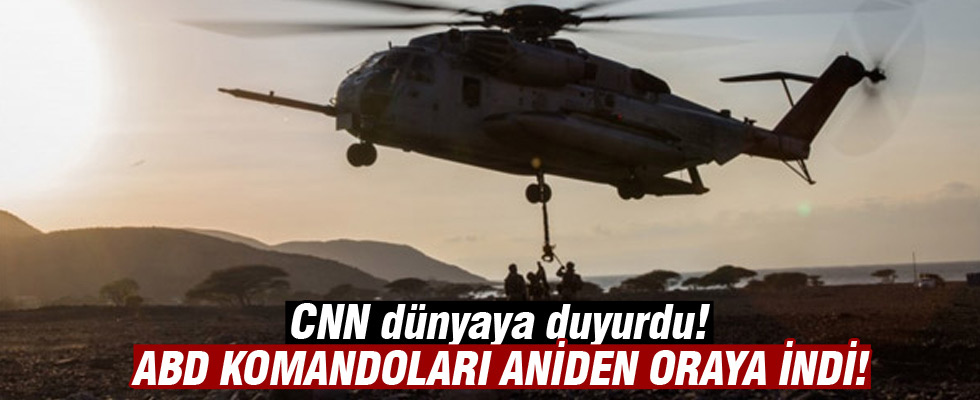 ABD deniz komandoları Suriye'de