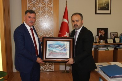 Başkan Duymuş'tan İnegöl Ve Yenişehir Belediyelerine İstişare Ziyareti