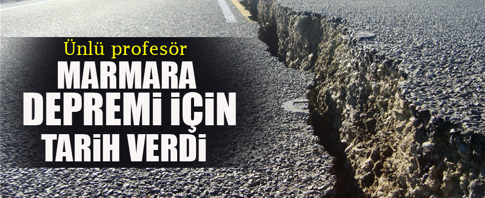 Deprem uzmanı Marmara depremi için tarih verdi
