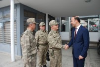 ABDULLAH ERIN - Jandarma Lojistik Komutanı Tümgeneral Ali Özkara'dan Vali Erin'e Ziyaret