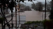 SU TAŞKINI - Marmaris'te Aşırı Yağış Su Taşkınlarına Neden Oldu