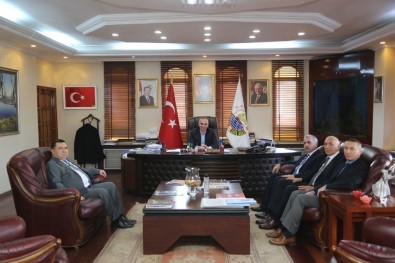 Vergi Daire Başkanı Çelik'den Yılmazer'e Ziyaret