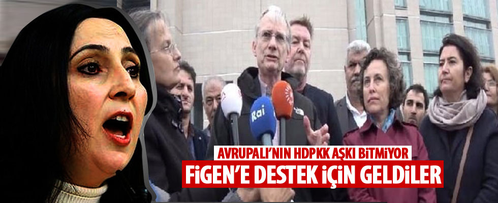 Yüksekdağ için geldiler referandum mesajı verdiler