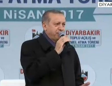 Cumhurbaşkanı Erdoğan'dan Diyarbakır'da flaş açıklamalar