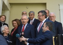 CEMAL CANPOLAT - Kemal Kılıçdaroğlu, Celal Bayar'ın Kızı Nilüfer Gürsoy'u Evinde Ziyaret Etti