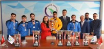 BİLEK GÜREŞİ - Rektör Çakar, Şampiyonları Kabul Etti