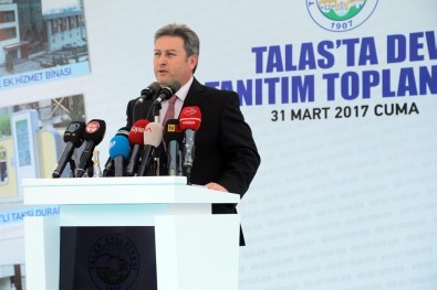 Talas Belediyesi 15 Milyon TL Değerindeki Yatırımlarını Tanıttı