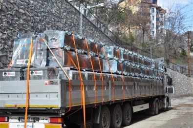 Tunceli'ye 125 Adet Çöp Konteyneri Hibe Edildi