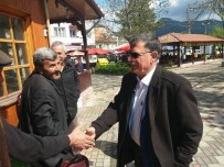 SERKAN YILDIRIM - Başkan Duymuş, Sanayi Ve Pazar Esnafını Gezdi