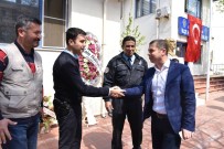 RECEP ÖZTÜRK - Başkan Kuzu'dan Polislere Ziyaret