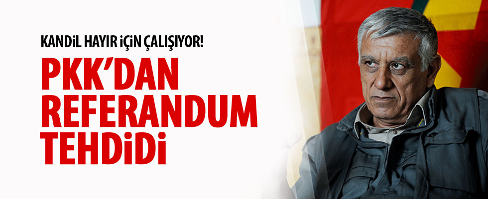 Cemil Bayık'tan referandum tehdidi