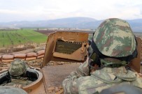 KAMERA KAYDI - Hudut Birlikleri Afrin Sınırında Kuş Uçurtmuyor