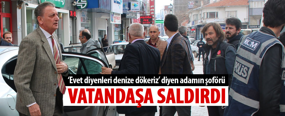 Milletvekili Bozkurt'un şoförü hakkında darp iddiası