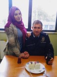 YENIKENT - Polis Haftasını Eşine Aldığını Pastayla Kutladı