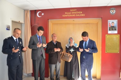 'Şehit Niyazi Ergüven Konferans Salonu' Açıldı