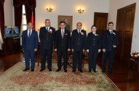 TÜRK POLİS TEŞKİLATI - Vali Topaca, Emniyet Müdürü Karaaslan'ı Kabul Etti