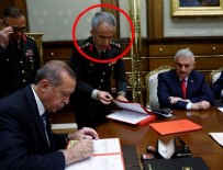 Erdoğan'a YAŞ kararlarını sunan albay generalleri fişlemiş