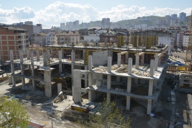 Fatsa Belediyesi Yeni Hizmet Binası Yükseliyor