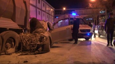 İstanbul'da Feci Kaza Açıklaması 1 Ölü, 1 Yaralı