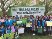 BEYKOZ BELEDİYESİ - Belediye Başkanı Ve Öğrenciler Sokaktan Çöp Topladı