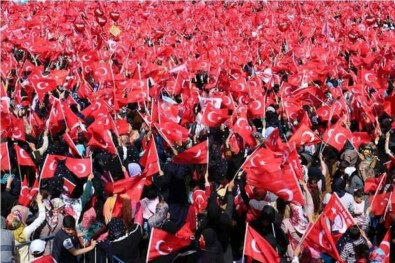 Cumhurbaşkanı Erdoğan'nın Mitingine Ceylanpınar'dan Rekor Katılım