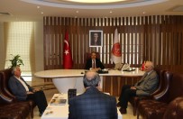 ALI RıZA SELMANPAKOĞLU - Hacıbektaş Belediye Başkanı Selmanpakoğlu, Rektör Bağlı'yı Ziyaret Etti