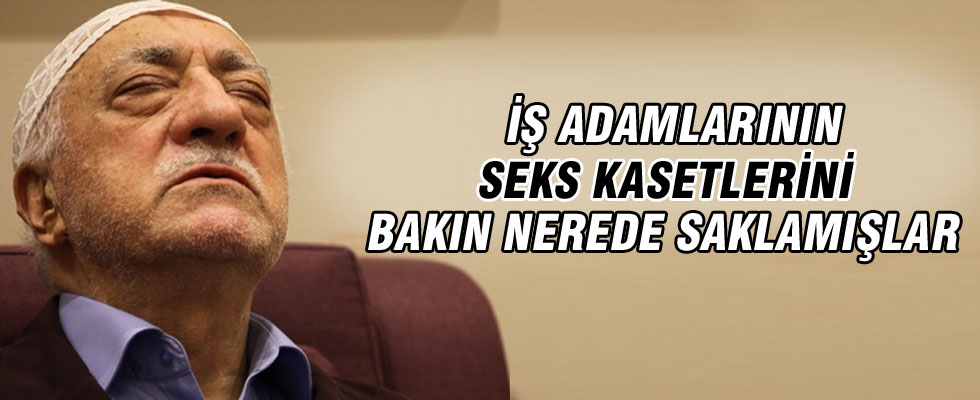 İş adamlarının seks kasetlerini bakın nerede saklamışlar!