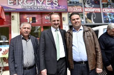 Mamak Belediye Başkanı Akgül'den Esnaf Ziyareti
