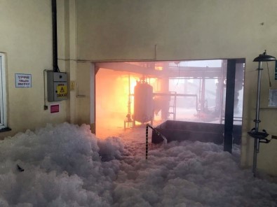 Valilikten Fabrikada Yangın Açıklaması