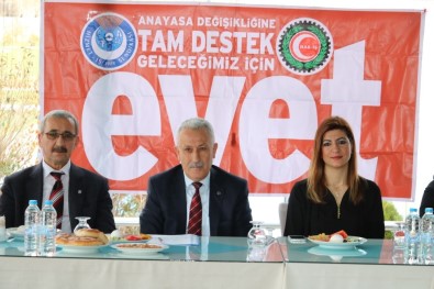 Yozgat'ta Hak-İş Referandum Da 'Evet' Diyecek