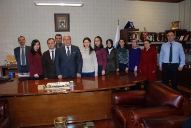 Aday Öğretmenlerden Başkan Arslan'a Ziyaret