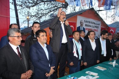 Bakan Elvan Ve Başkan Gültekin, Mezitli Tepeköy'de Halkla Buluştu